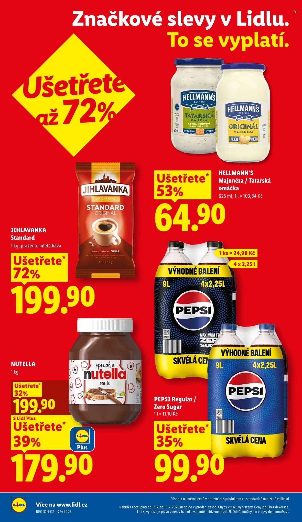 LIDL leták - Od pondělí 13.7.2026