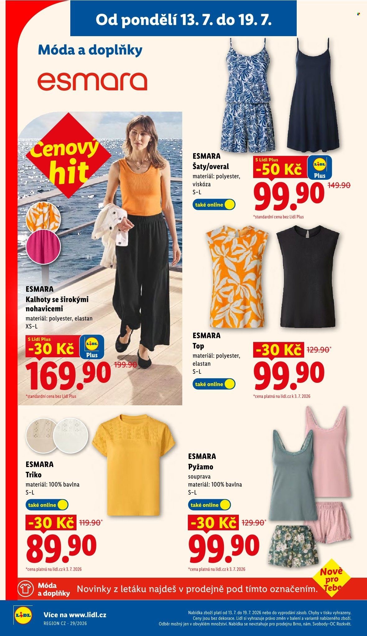 LIDL leták - Od pondělí 13.7.2026
