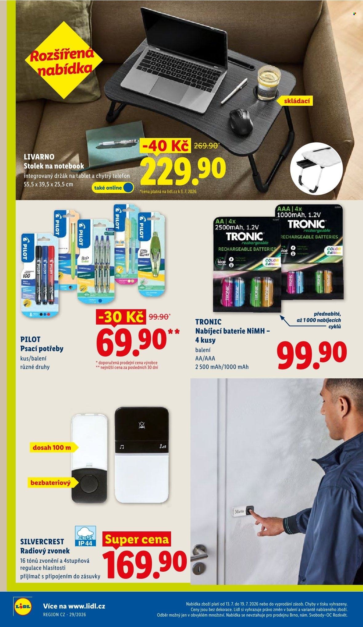 LIDL leták - Od pondělí 13.7.2026