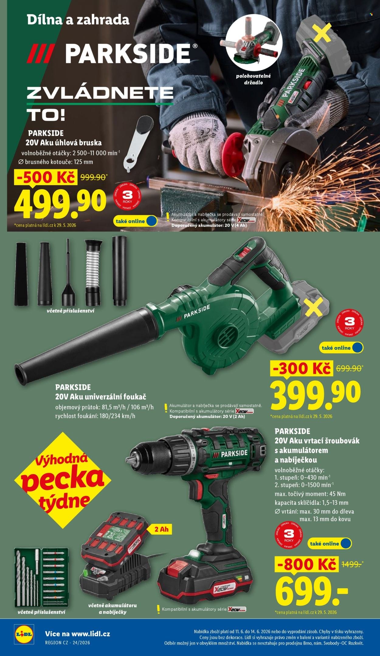 LIDL leták - Spotřební zboží