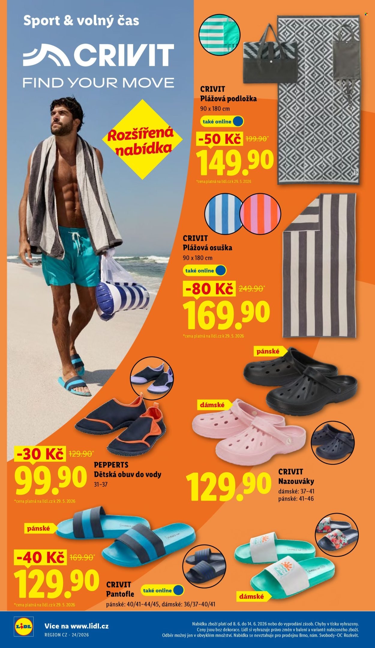 LIDL leták - Spotřební zboží