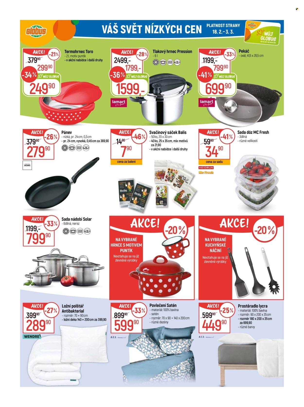 GLOBUS leták - Od středy 18.2.2026 (2026-02-18 - 2026-02-24)