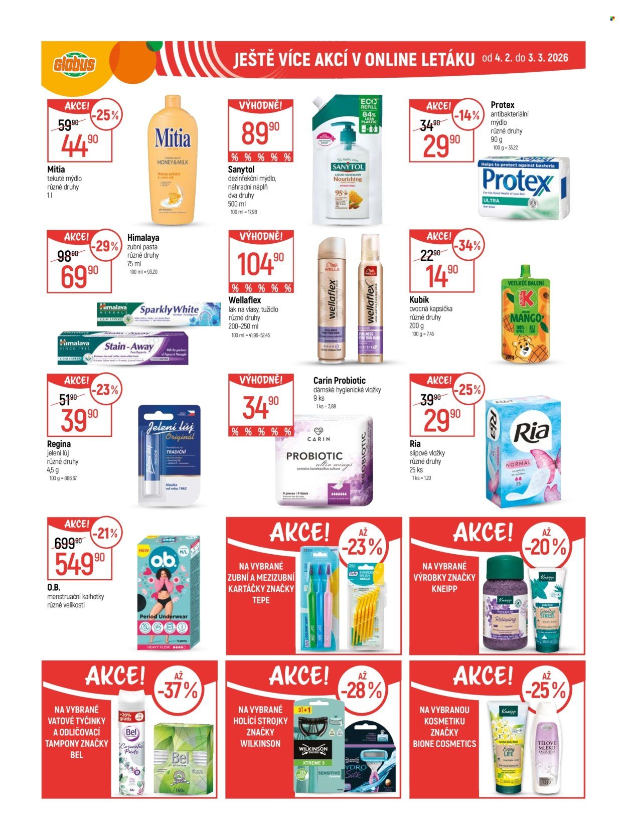 GLOBUS leták - Od středy 18.2.2026 (2026-02-18 - 2026-02-24)