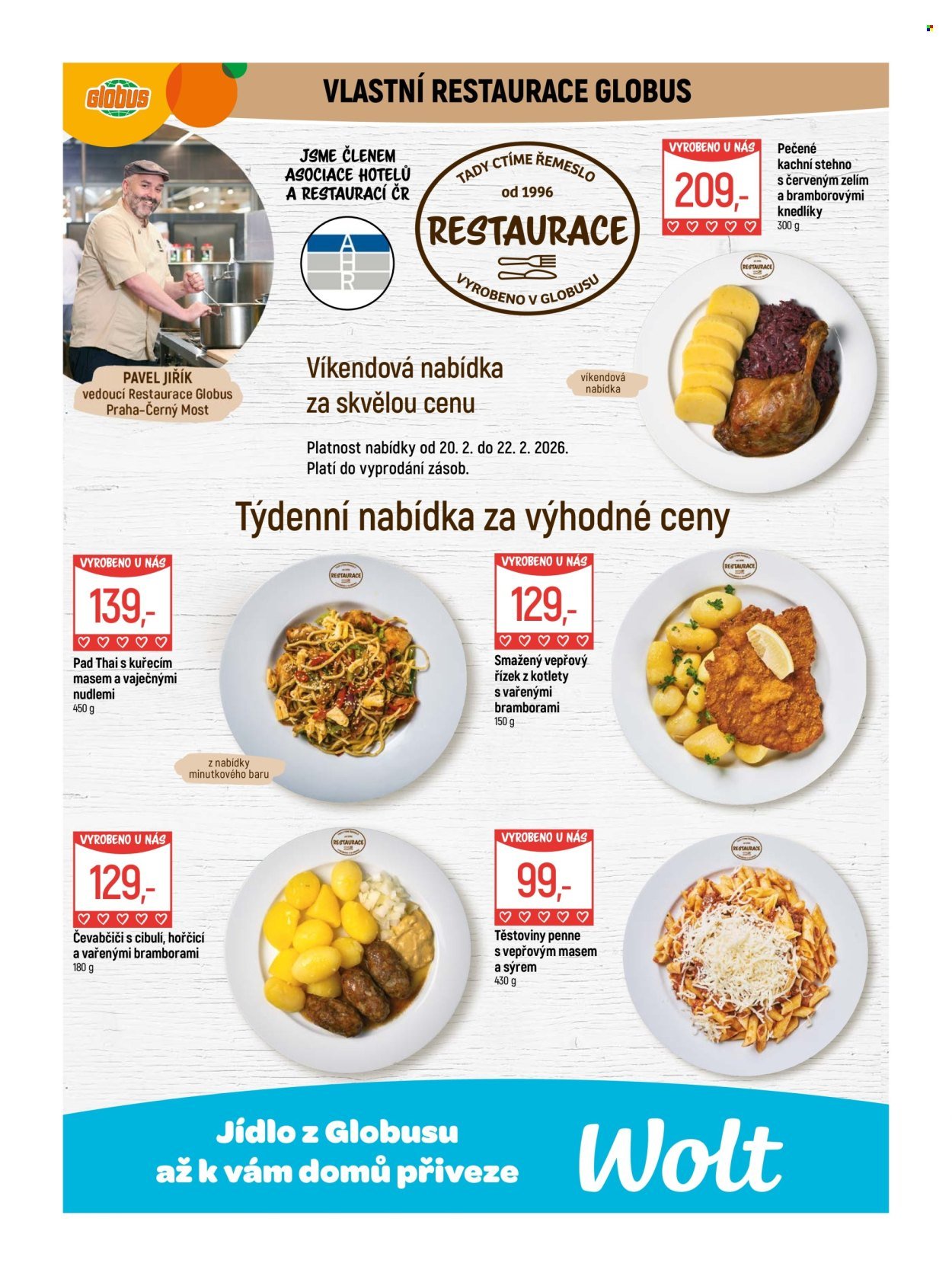 GLOBUS leták - Od středy 18.2.2026 (2026-02-18 - 2026-02-24)