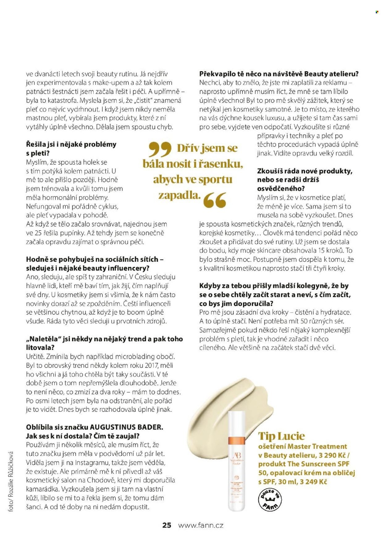 FANN PARFUMERIE leták - Od pondělí 1.9.2025 (2025-09-01 - 2025-10-31)