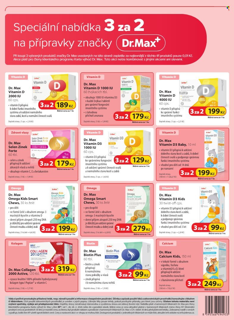DR. MAX leták - Od neděle 1.2.2026 (2026-02-01 - 2026-02-28)