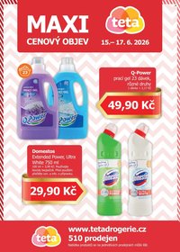 TETA DROGERIE leták - Maxi cenový objev