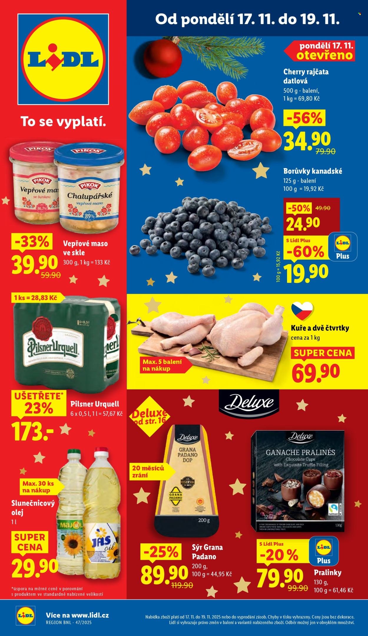 LIDL leták - Od pondělí 17.11.2025 (2025-11-17 - 2025-11-19)