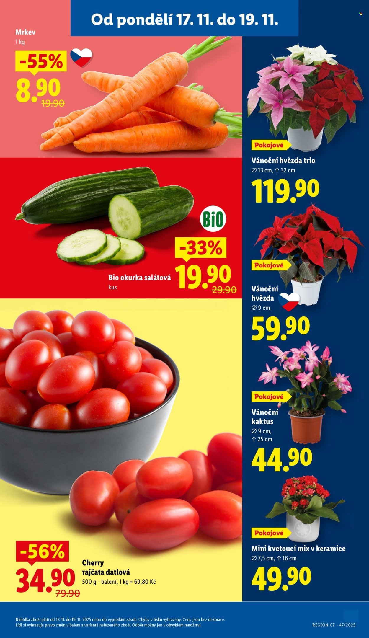 LIDL leták - Od pondělí 17.11.2025 (2025-11-17 - 2025-11-19)