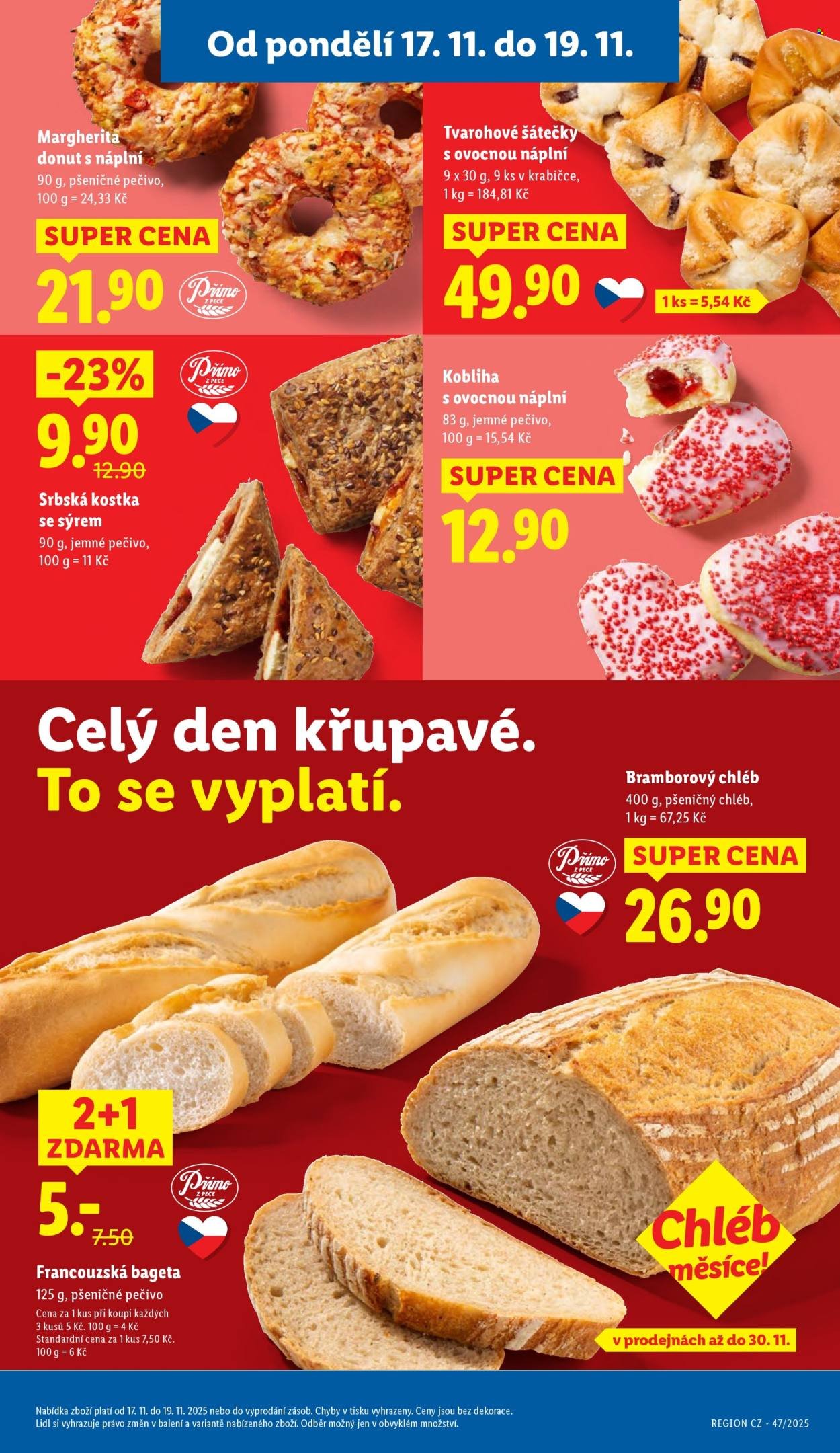 LIDL leták - Od pondělí 17.11.2025 (2025-11-17 - 2025-11-19)