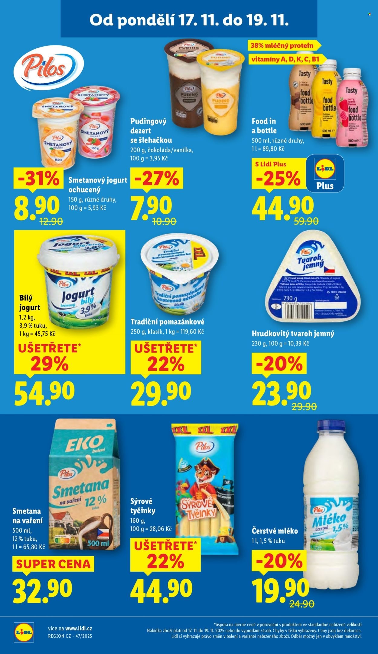 LIDL leták - Od pondělí 17.11.2025 (2025-11-17 - 2025-11-19)
