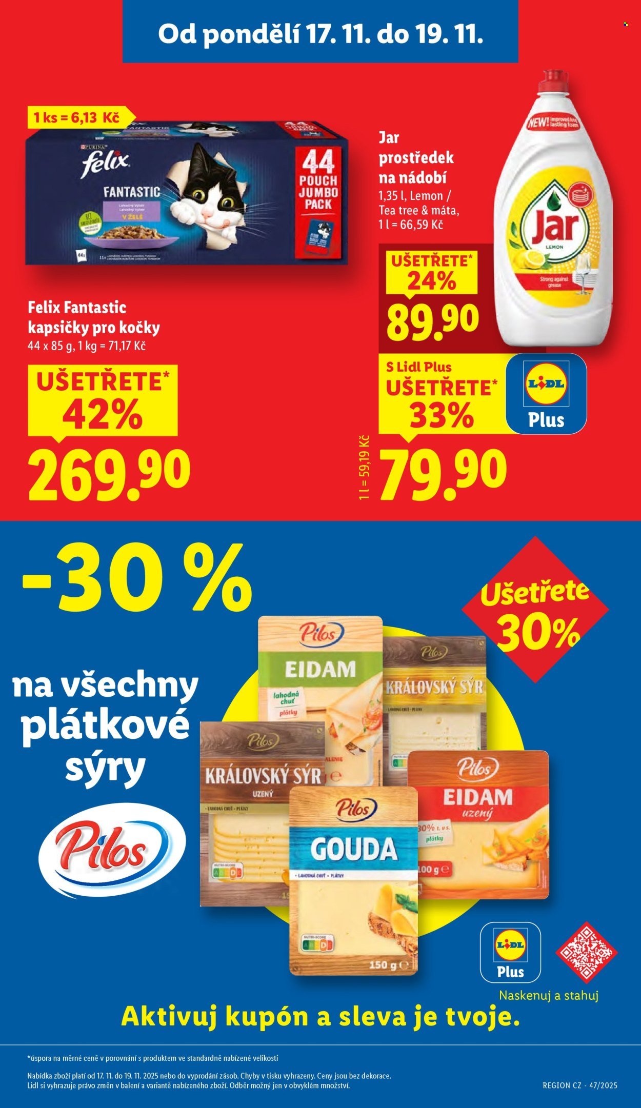 LIDL leták - Od pondělí 17.11.2025 (2025-11-17 - 2025-11-19)
