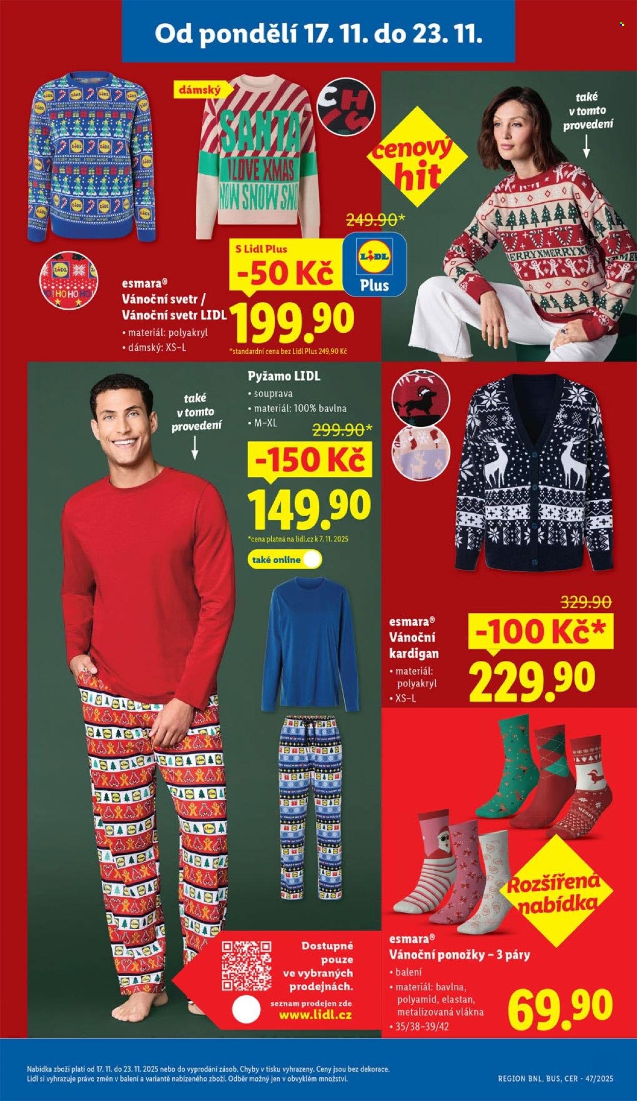 LIDL leták - Od pondělí 17.11.2025 (2025-11-17 - 2025-11-19)