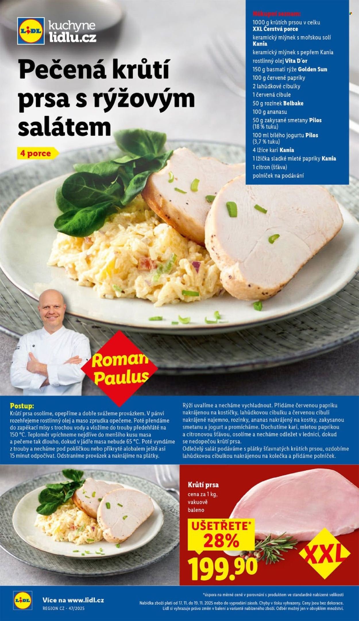 LIDL leták - Od pondělí 17.11.2025 (2025-11-17 - 2025-11-19)