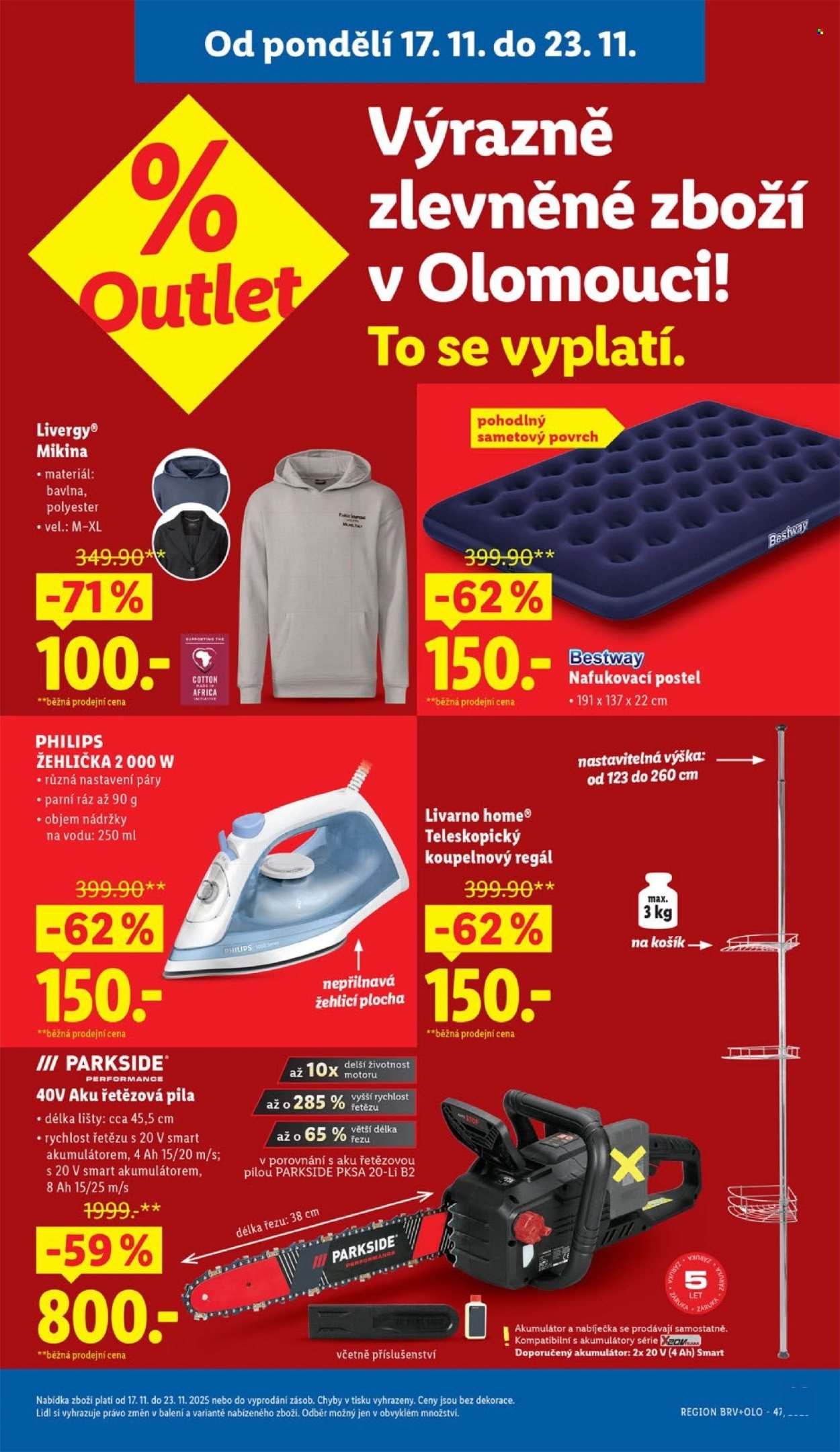 LIDL leták - Od pondělí 17.11.2025 (2025-11-17 - 2025-11-19)