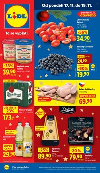 LIDL leták - Od pondělí 17.11.2025 (2025-11-17 - 2025-11-19)