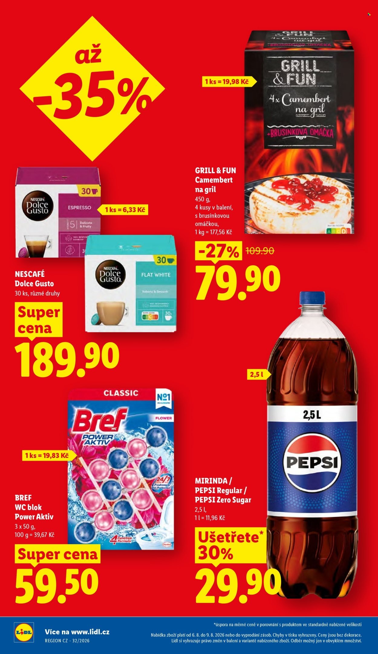 LIDL leták - Od čtvrtka 6.8.2026