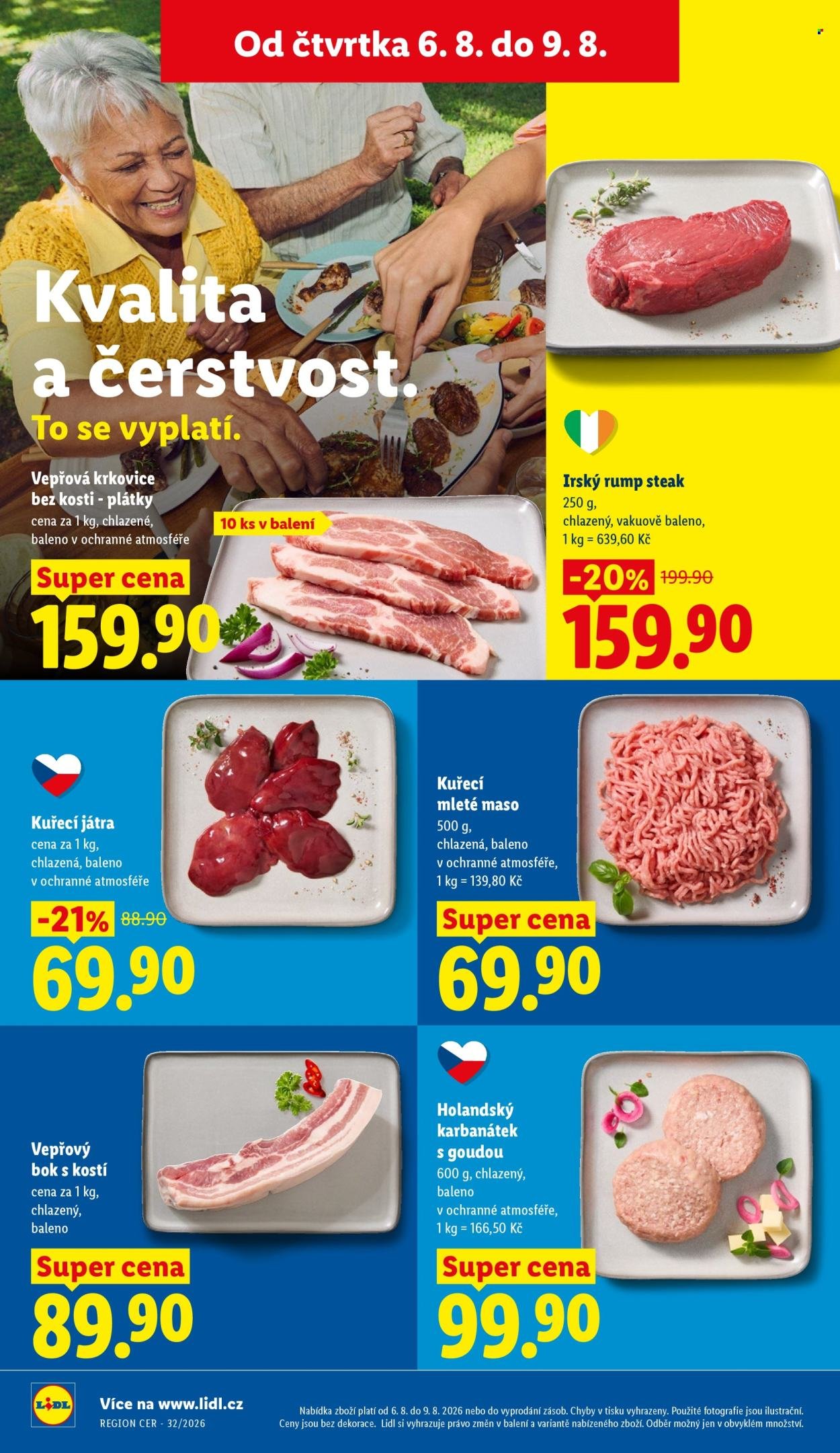 LIDL leták - Od čtvrtka 6.8.2026