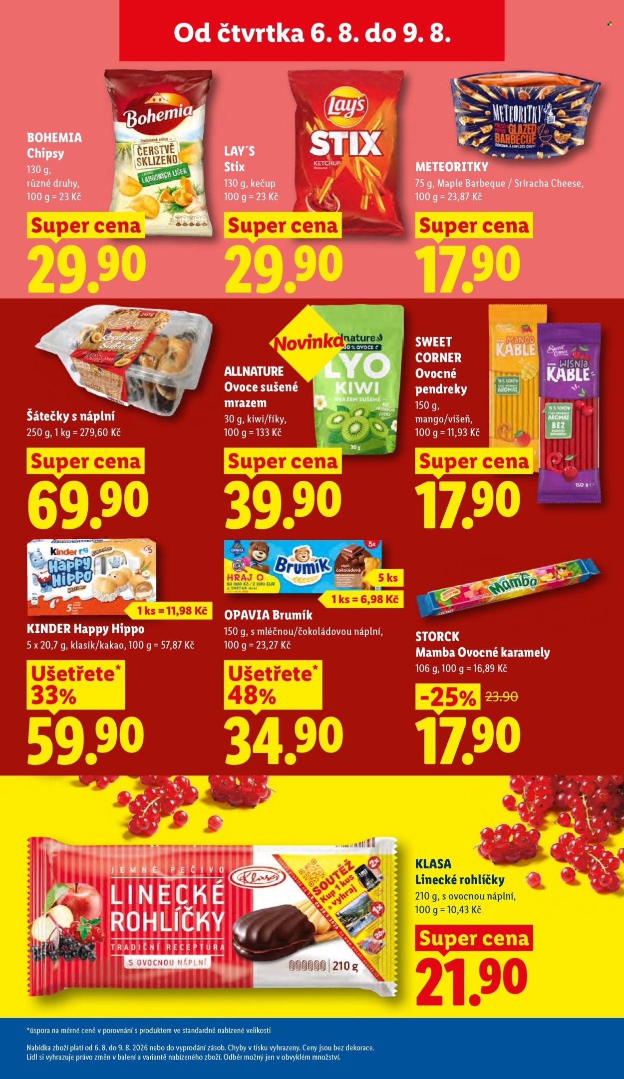 LIDL leták - Od čtvrtka 6.8.2026