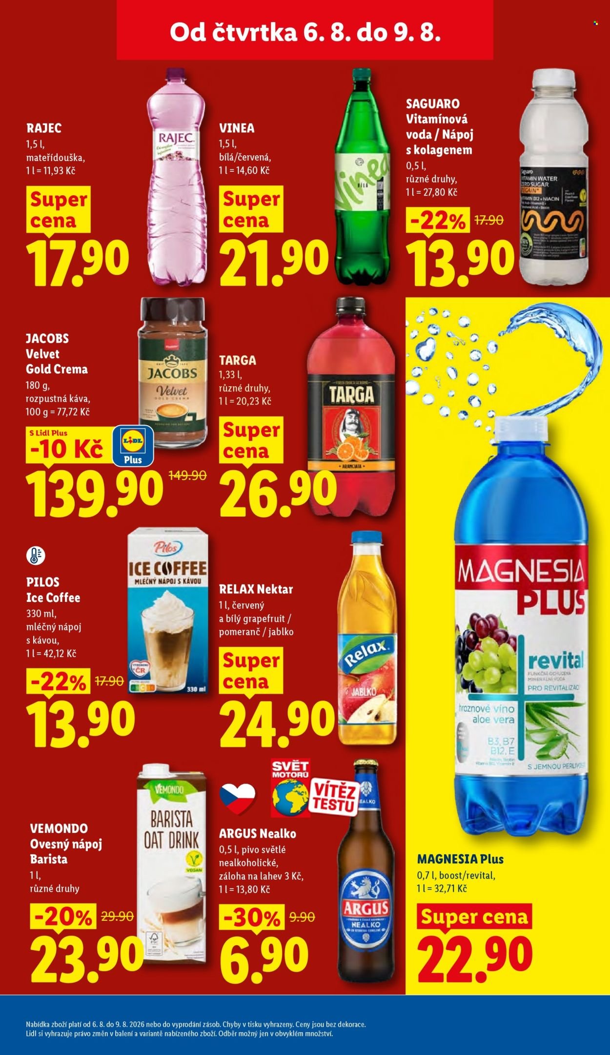 LIDL leták - Od čtvrtka 6.8.2026