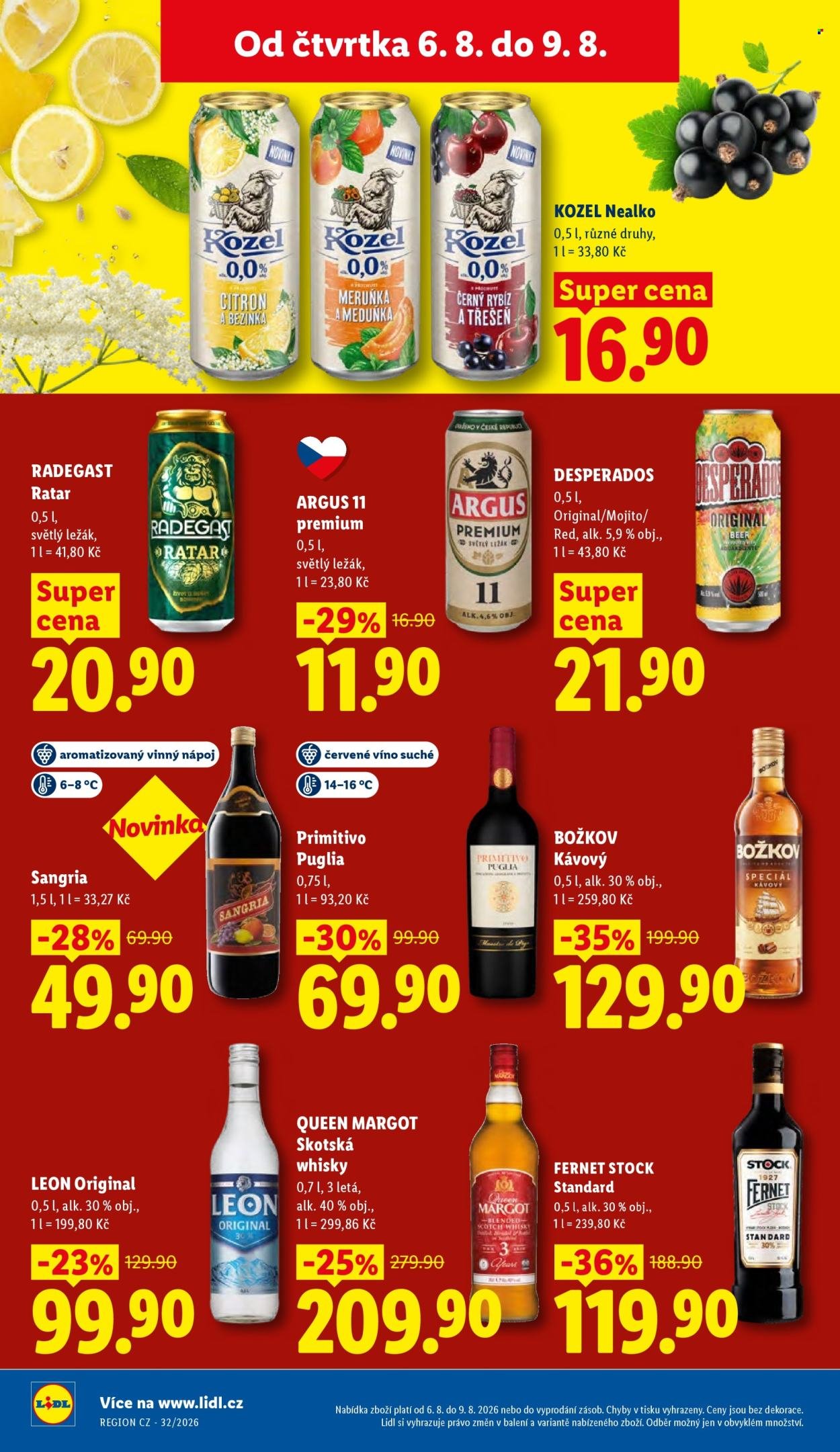 LIDL leták - Od čtvrtka 6.8.2026