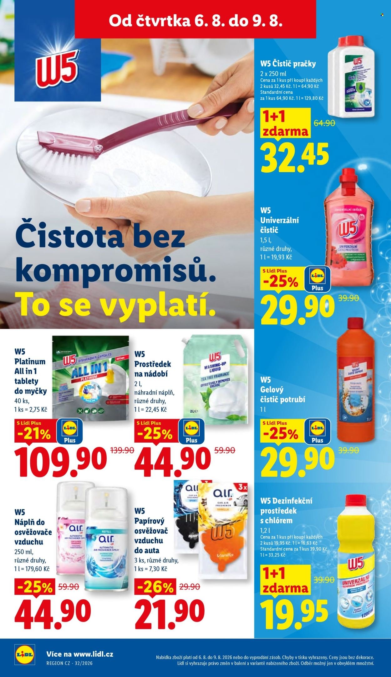 LIDL leták - Od čtvrtka 6.8.2026