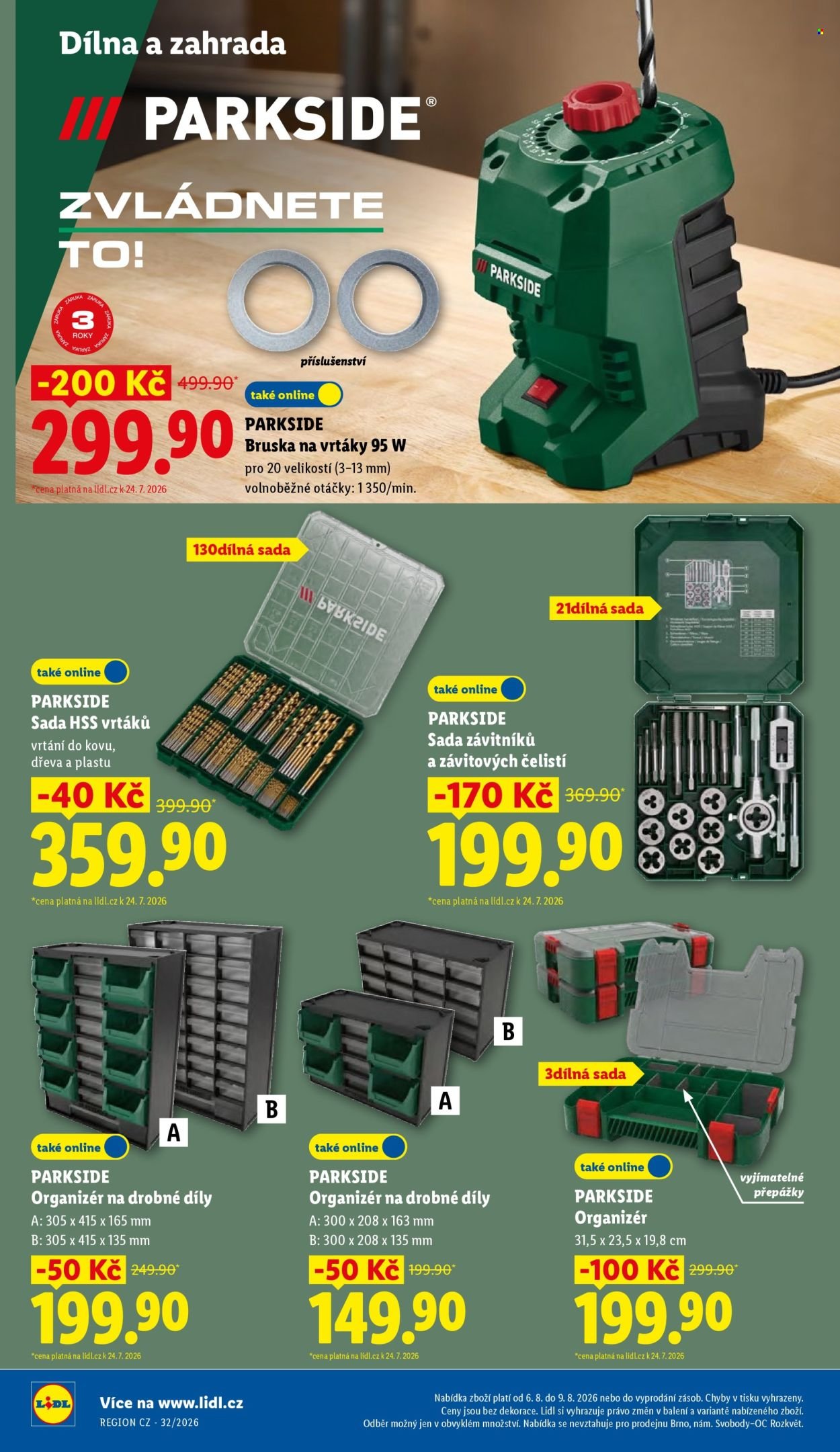 LIDL leták - Od čtvrtka 6.8.2026