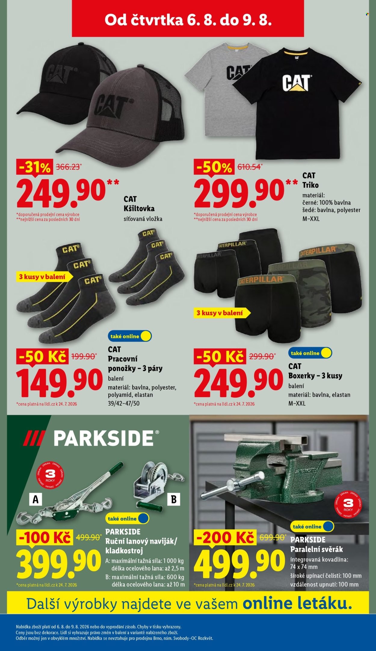LIDL leták - Od čtvrtka 6.8.2026