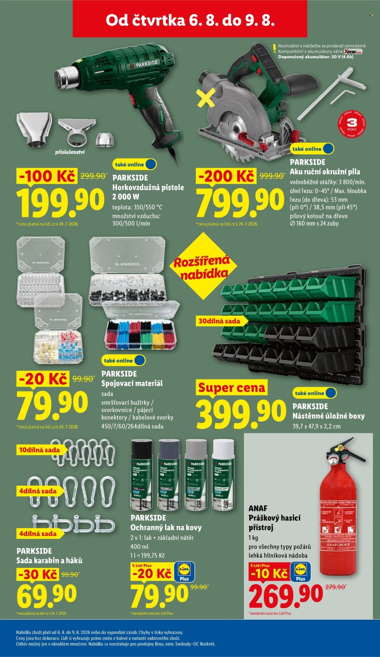LIDL leták - Od čtvrtka 6.8.2026