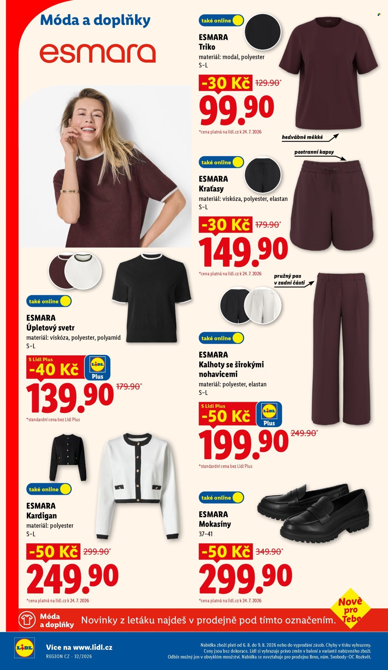LIDL leták - Od čtvrtka 6.8.2026