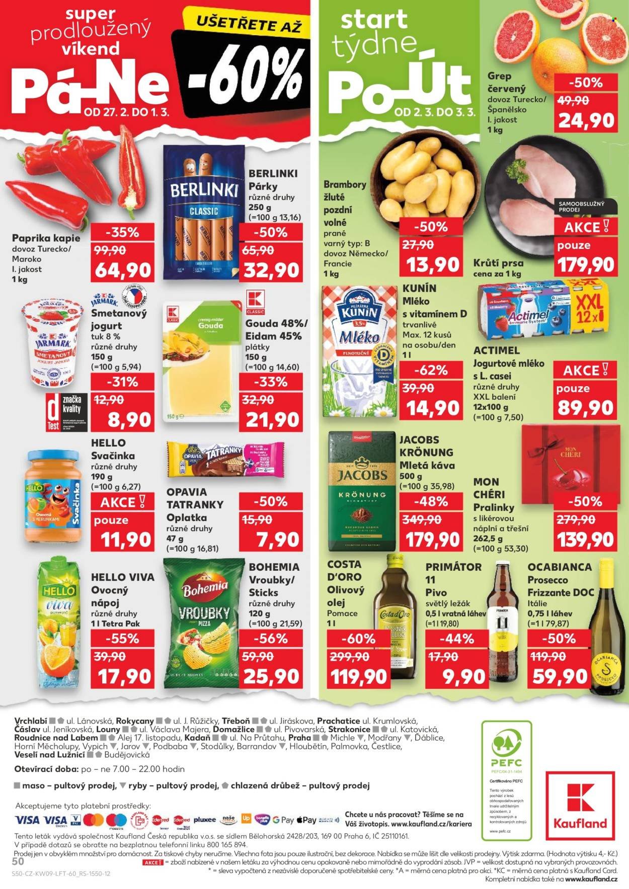 KAUFLAND leták - Od středy 25.2.2026 (2026-02-25 - 2026-03-03)