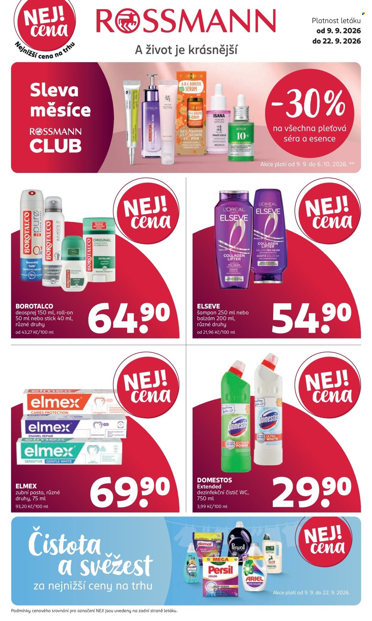 ROSSMANN leták - Od středy 9.9.2026