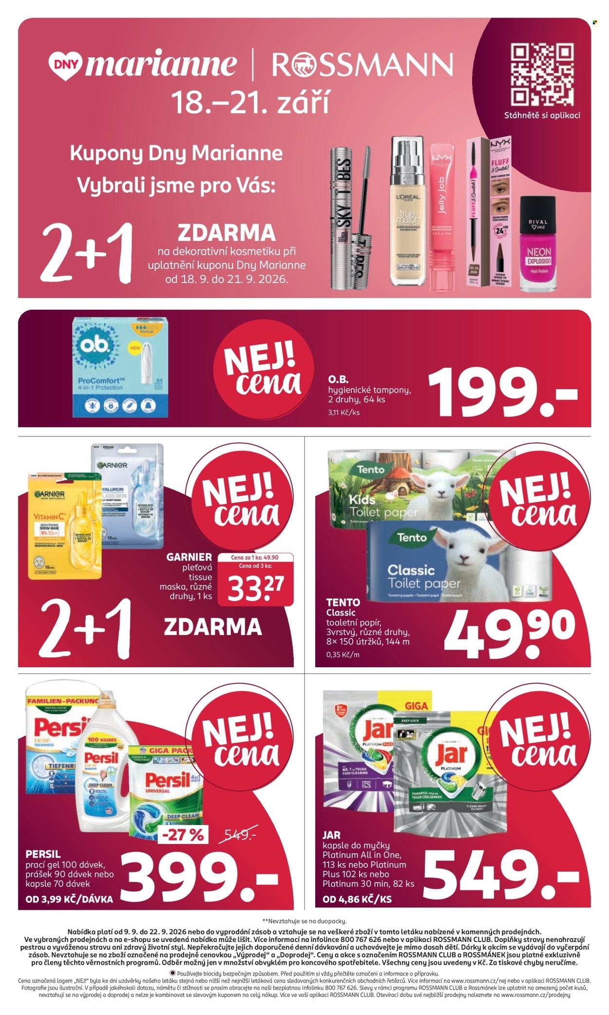 ROSSMANN leták - Od středy 9.9.2026