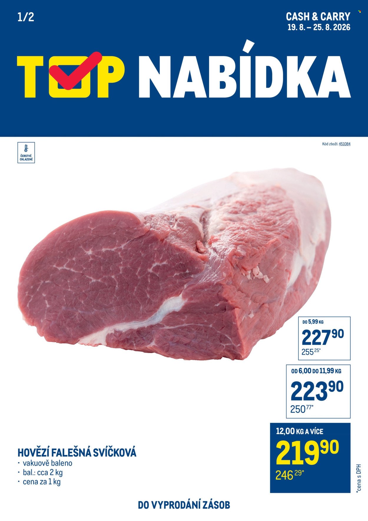 MAKRO leták - TOP maso