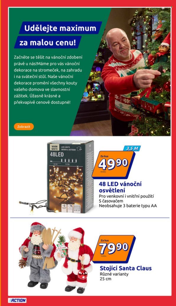 ACTION leták - Od středy 10.12.2025 (2025-12-10 - 2025-12-16)