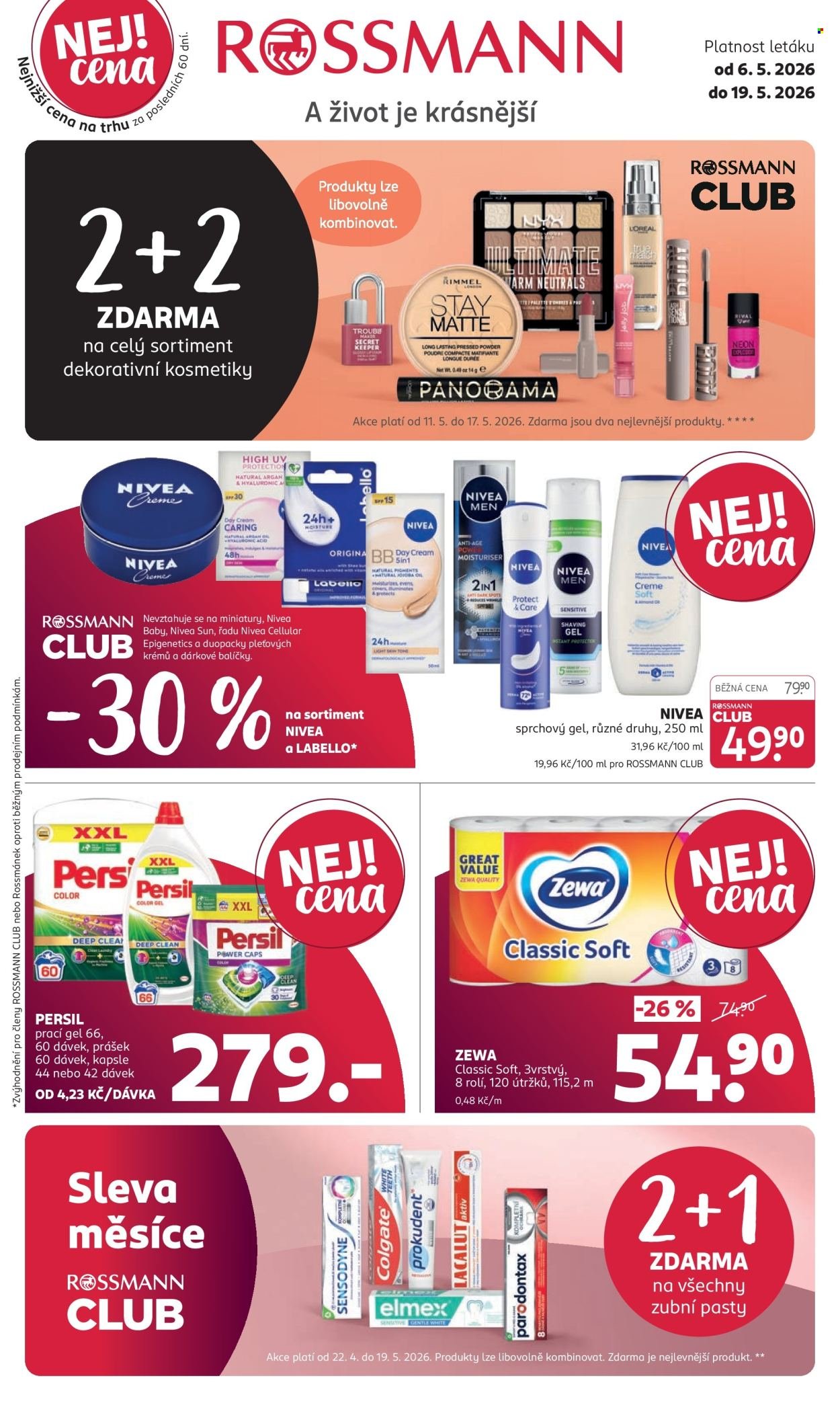 ROSSMANN leták - Od středy 6.5.2026 (2026-05-06 - 2026-05-19)