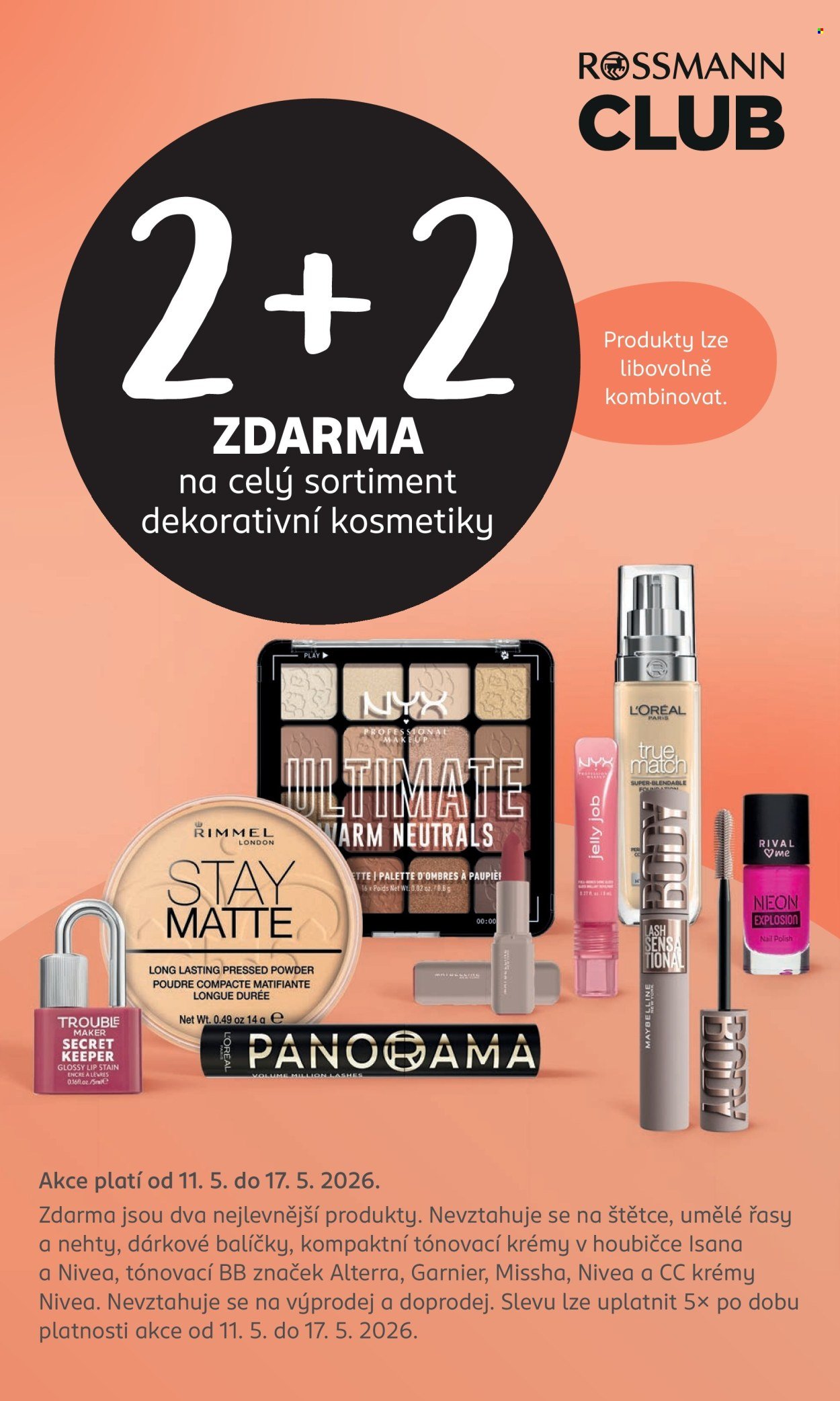 ROSSMANN leták - Od středy 6.5.2026 (2026-05-06 - 2026-05-19)