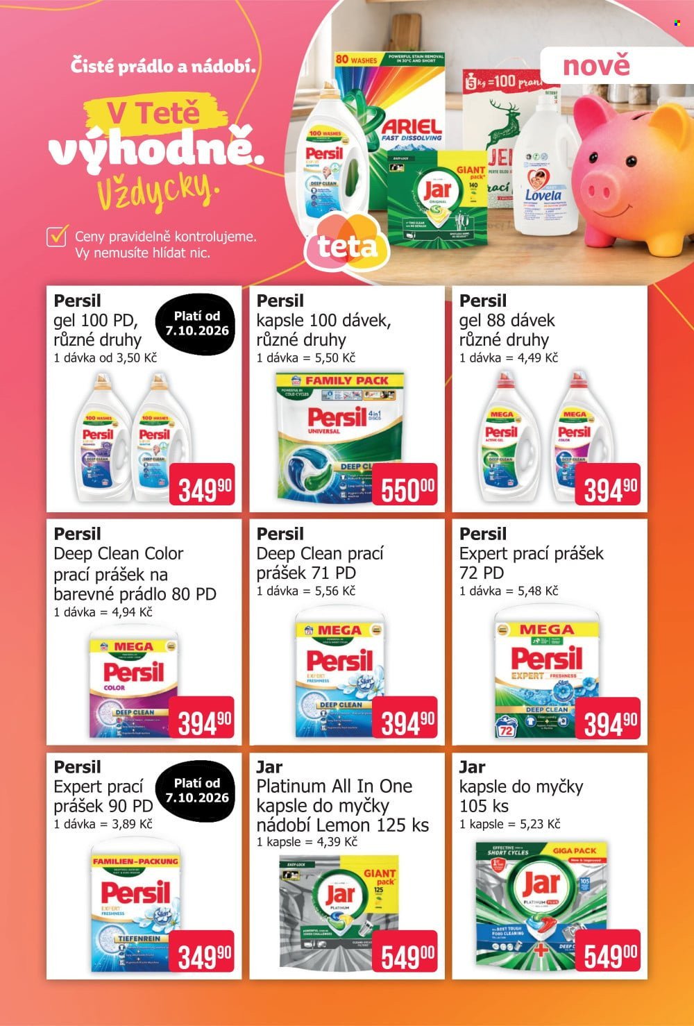 TETA DROGERIE leták - Vždycky výhodně