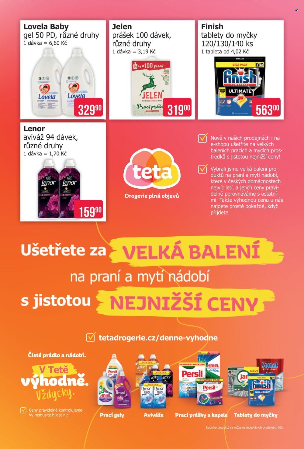 TETA DROGERIE leták - Vždycky výhodně