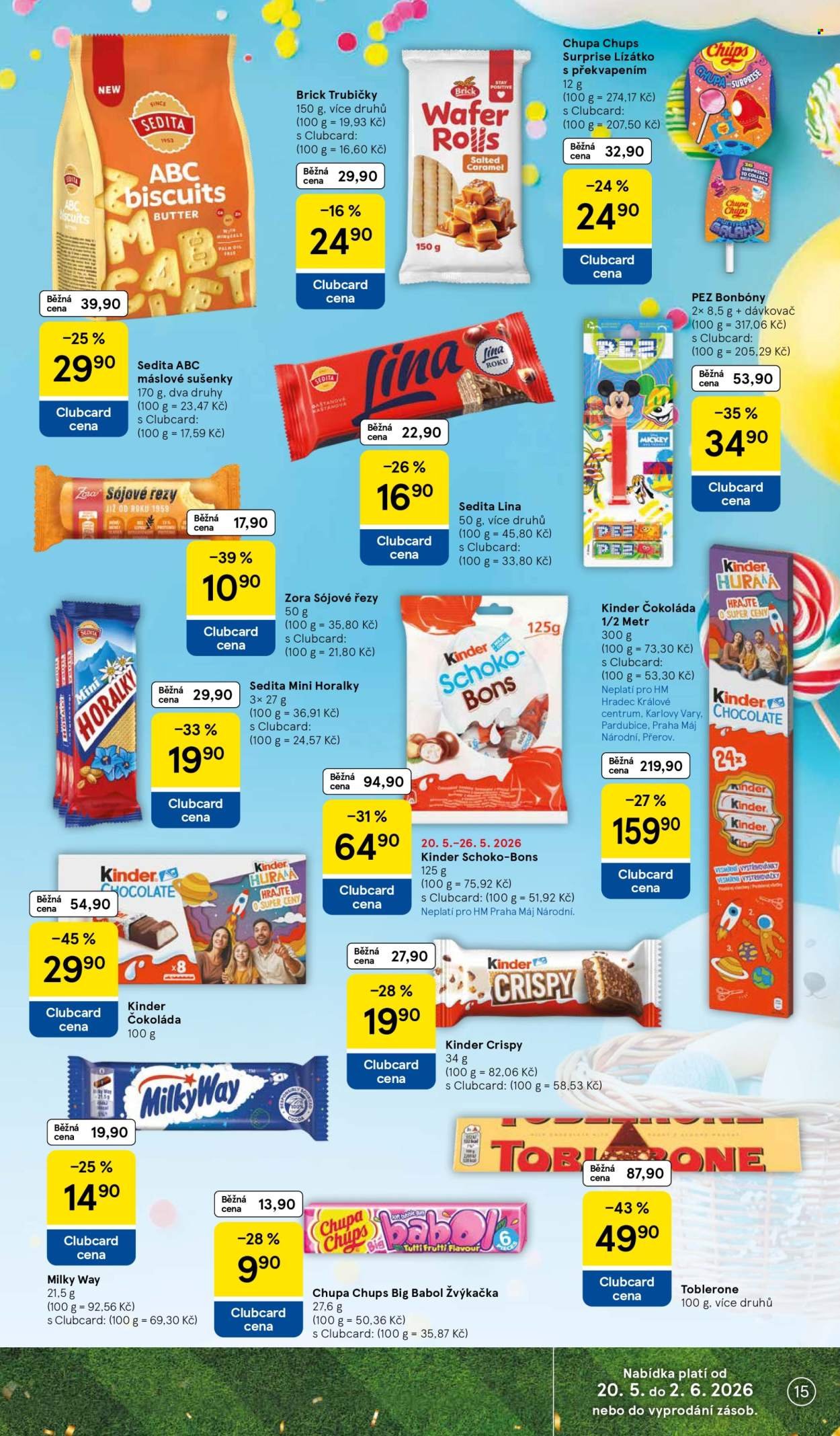 TESCO leták - Vaše šance skórovat (2026-05-20 - 2026-05-26)