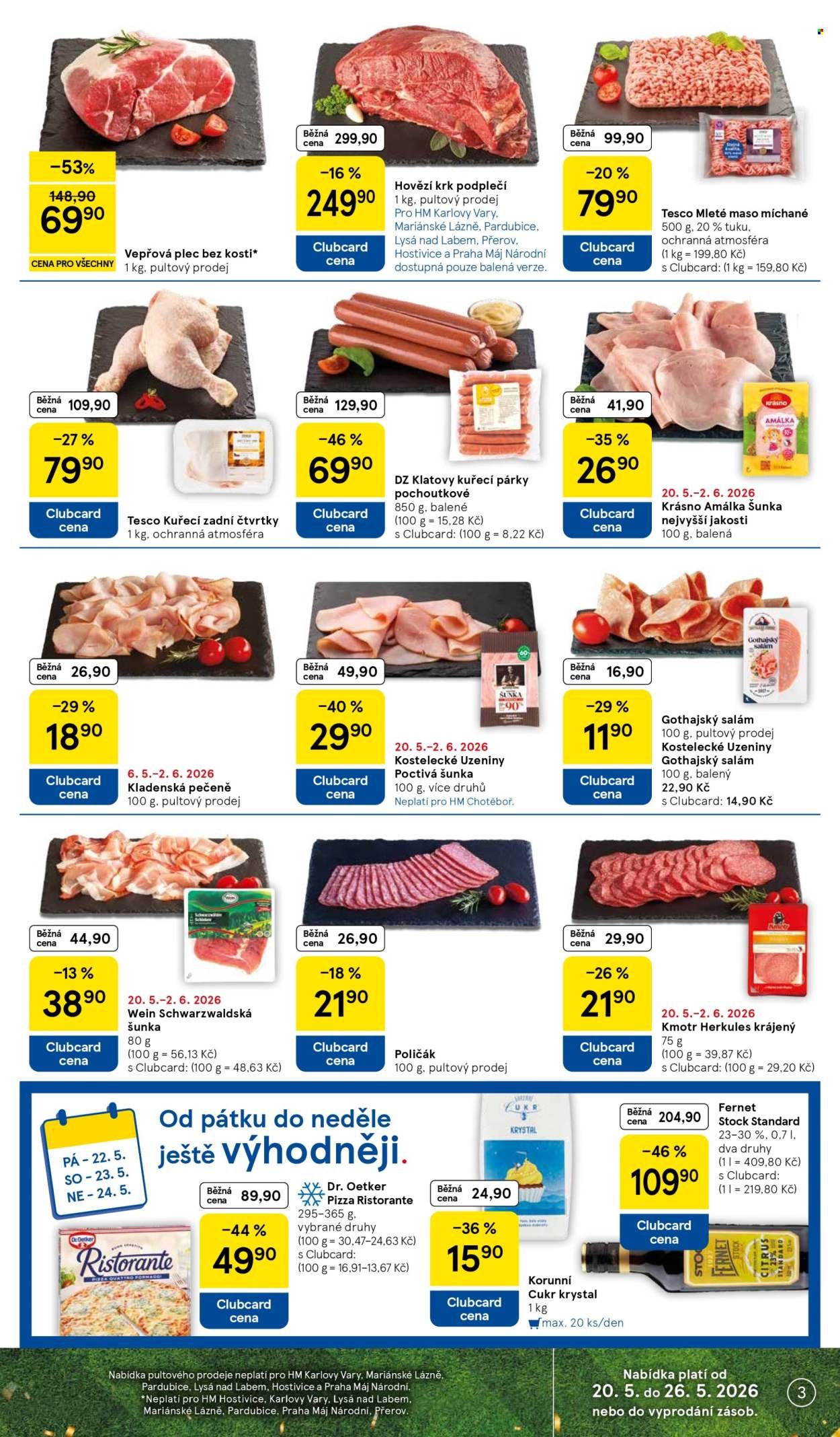 TESCO leták - Vaše šance skórovat (2026-05-20 - 2026-05-26)