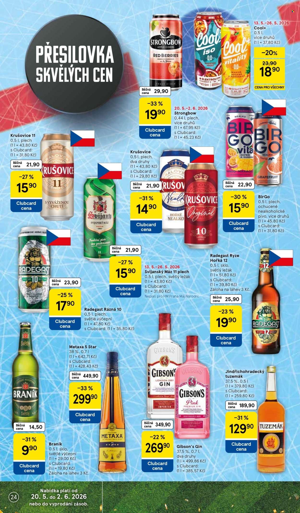 TESCO leták - Vaše šance skórovat (2026-05-20 - 2026-05-26)