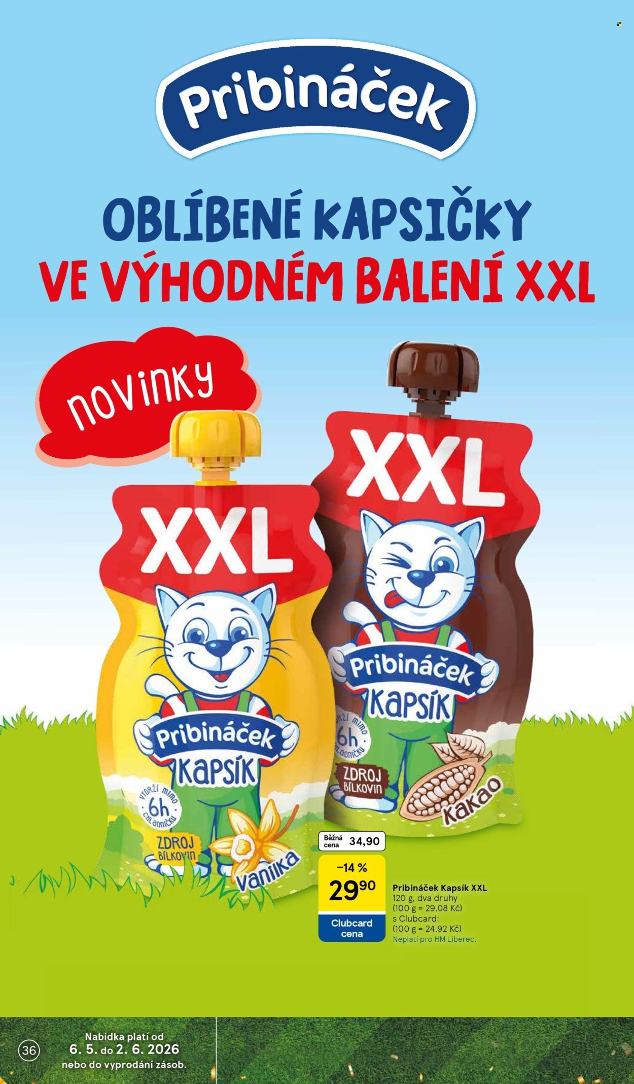 TESCO leták - Vaše šance skórovat (2026-05-20 - 2026-05-26)
