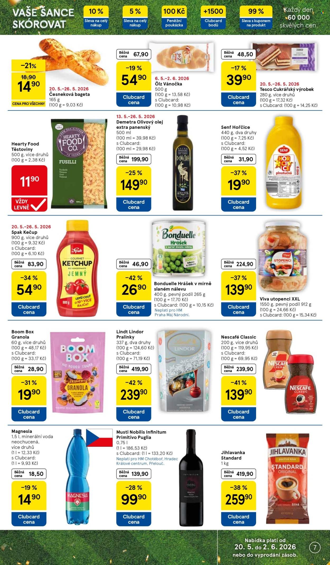 TESCO leták - Vaše šance skórovat (2026-05-20 - 2026-05-26)
