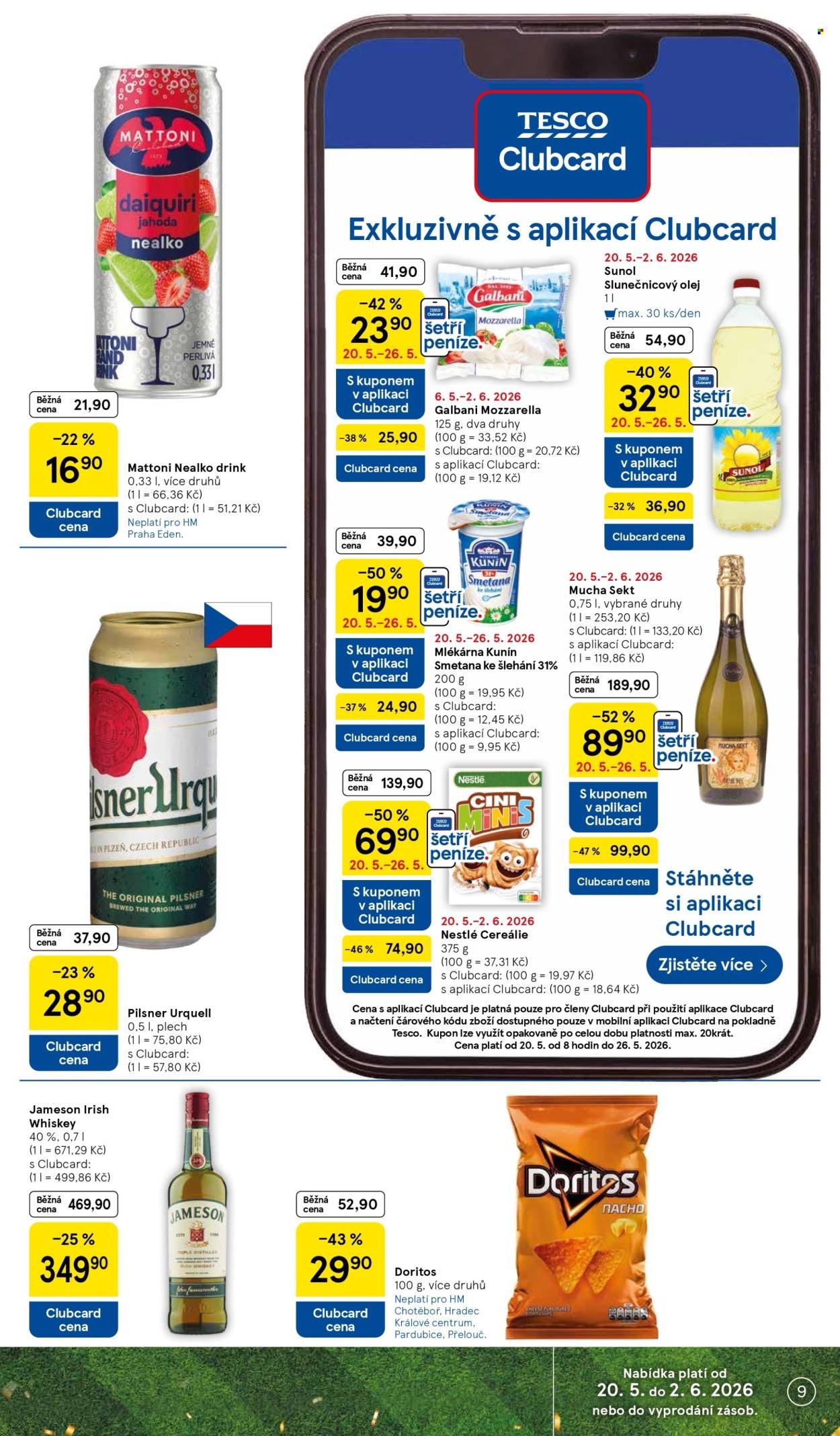 TESCO leták - Vaše šance skórovat (2026-05-20 - 2026-05-26)