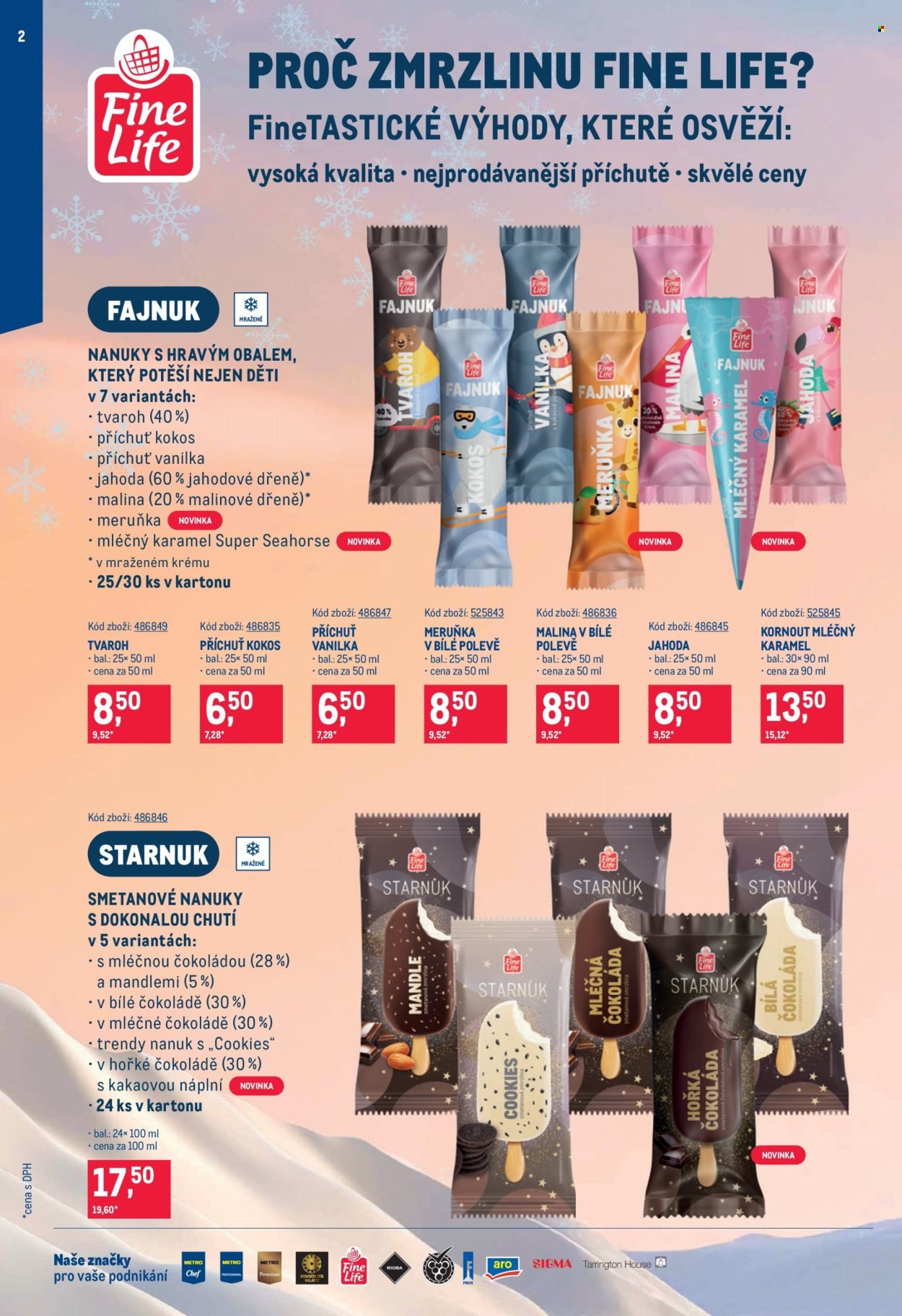 MAKRO leták - Zmrzliny