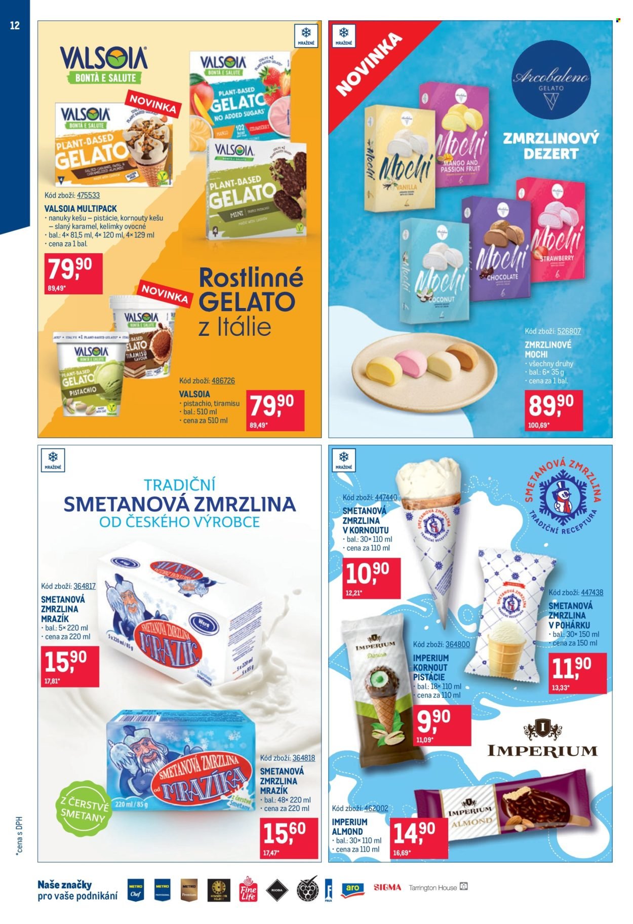MAKRO leták - Zmrzliny