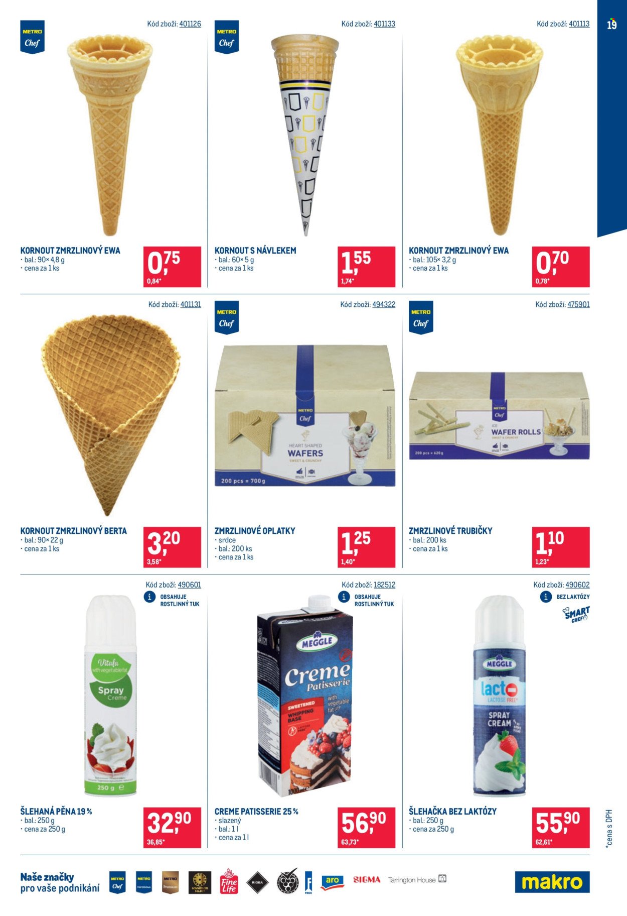 MAKRO leták - Zmrzliny