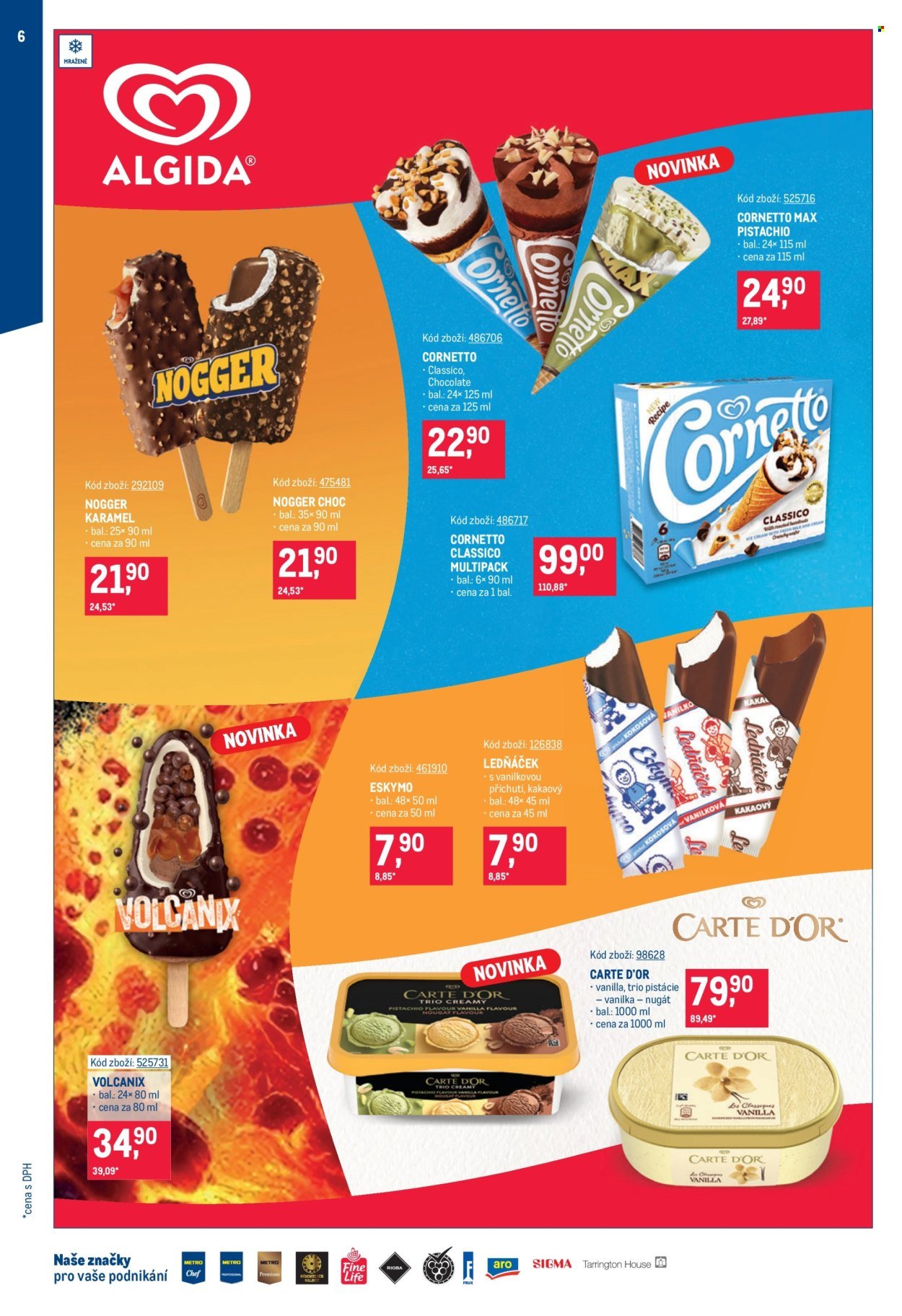 MAKRO leták - Zmrzliny
