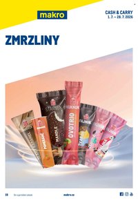 MAKRO leták - Zmrzliny